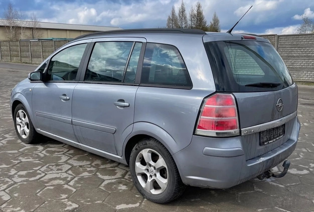 Opel Zafira cena 5500 przebieg: 165000, rok produkcji 2005 z Zgierz małe 137